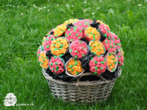 Read more about the article Blumen Bouquet Cupcakes