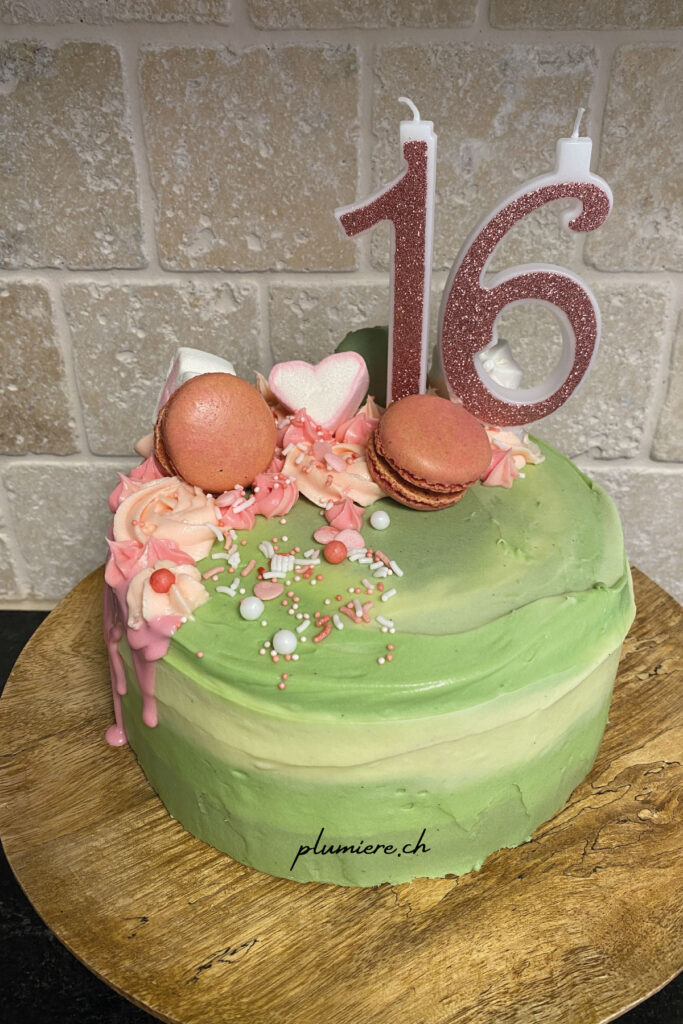 Drip Cake zum 16. Geburtstag