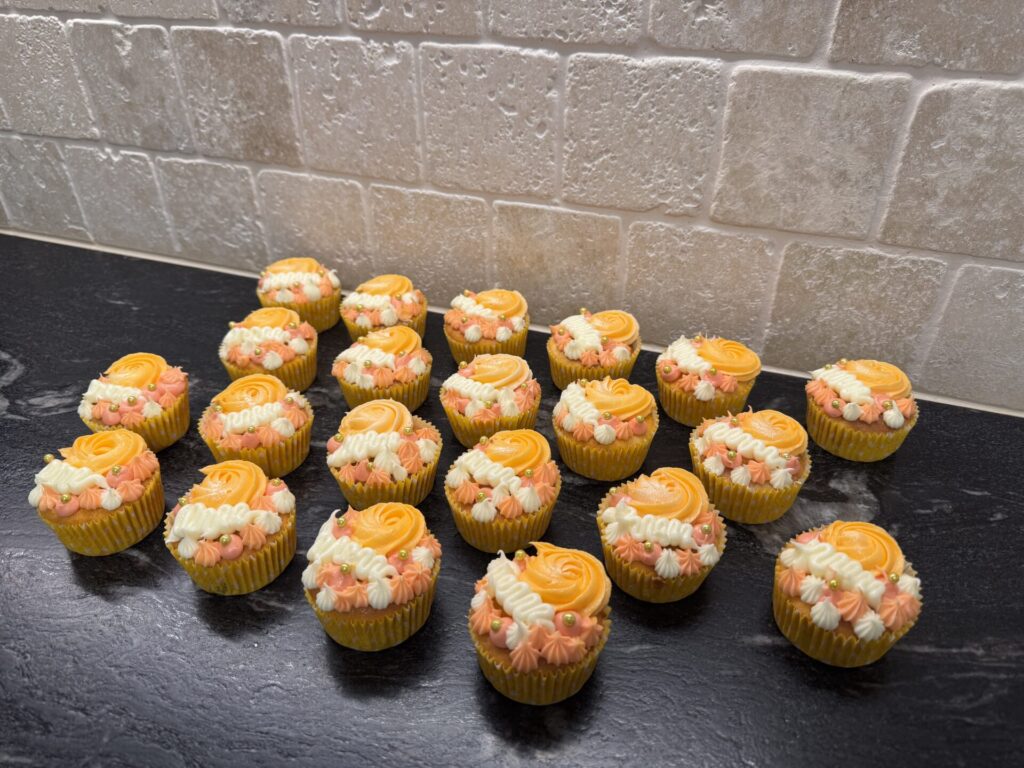 Blumen Abstrakt Dups Cupcakes